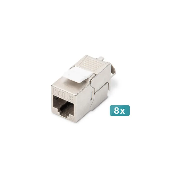 CAT 6A Keystone module shielded tool-free 8 pieces - keystone module — image 2