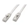Cat6a Ethernet Patch Cable - 5m - White, 10 Gbps, RJ45 Gold-Plated Connectors, PVC Jacket