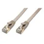 Cat8 Ethernet Patch Cable - 5m - Grey, RJ45 Male-to-Male, 40 Gbps, Gold-Plated Metal Connectors
