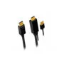 CH0090 1m USB + HDMI TO DISPLAY PORT 4K 30Hz M M CABLE LOGILINK