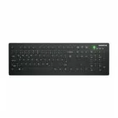 CHERRY ACTIVE KEY MTA AK-C8112 - Wireless RF 2.4GHz Full-Size (100%) QWERTZ Keyboard, Black