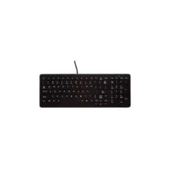CHERRY Active Key MTA AK-CB7000 Corded DE-Layout Black - AK-CB7000 - German QWERTZ, Full-Size, USB Membrane Keyboard