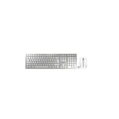 Cherry DW 9100 SLIM JD-9100DE-1 Slim Silver German QWERTZ RF+BT