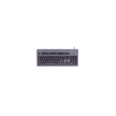 CHERRY G80-3000 LSCDE-2 - Full-Size Wired USB+PS/2 Keyboard, Black, 105 Keys