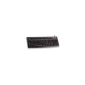 CHERRY G83-6104LUNEU-2 - Full-Size 104-Key Wired USB Keyboard, US English Layout, Black