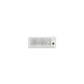 Cherry G84-4400 LUBEU-0 USB Slim Trackball Keyboard - G84-4400 - White