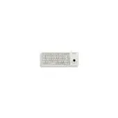 Cherry G84-5400LUMDE-0 Trackball Keyboard - Wired USB, Full-size (100%), QWERTZ German Layout, Grey