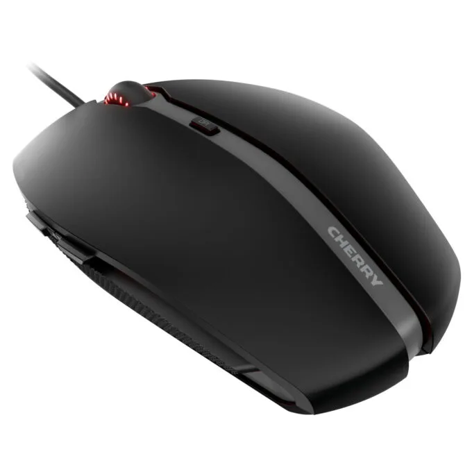 Cherry Gentix 4K Wired Mouse - JM-0340-2 - Ambidextrous, 3600 DPI, 6 Programmable Buttons, Black — image 2