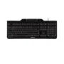 CHERRY KC 1000 SC - JK-A0100DE-2 - Wired USB German QWERTZ Full-size Membrane Keyboard, Black