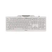 Cherry KC 1000 SC Keyboard - JK-A0100DE-0 - Wired USB, German QWERTZ, Full-size (100%), Grey