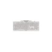 CHERRY KC1000 SC - Wired Full-Size Swiss (CH) Layout USB Keyboard - Grey, Smartcard
