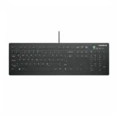 Cherry Keyboard - AK-C8112 - Black, Wired, IP68 sealed, Medical-grade
