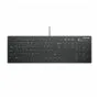 Cherry Keyboard - AK-C8112 - Black, Wired, IP68 sealed, Medical-grade