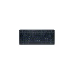 Cherry Keyboard - KW 7100 MINI - Bluetooth 5.1, Scissor Keys, Blue, QWERTZ (DE), 79 keys