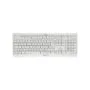 Cherry KW 3000 Wireless Keyboard - KW 3000 - Pale Grey, German QWERTZ, 2.4 GHz