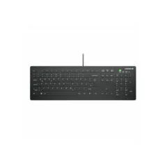 Cherry Medical Active Key AK-C8112 - Wired Disinfectable Full-Size Medical Keyboard, Black