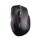 CHERRY MW 3000 - JW-T0100 - Wireless Ergonomic Right-Hand Mouse, Black, 1750 DPI, 2.4 GHz