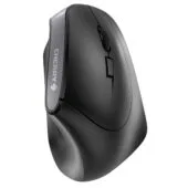 CHERRY MW 4500 Wireless Ergonomic Right-Hand Mouse - JW-4500 - Black, 1200 DPI