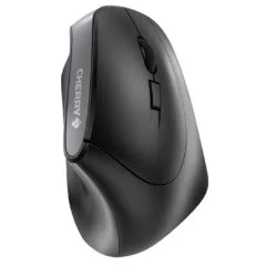 CHERRY MW 4500 Wireless Ergonomic Right-Hand Mouse - JW-4500 - Black, 1200 DPI
