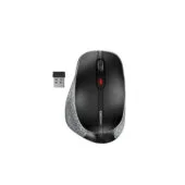 Cherry MW 8C ERGO - JW-8600 - Ergonomic Right-Hand Wireless Mouse, Black/Grey, 3000 DPI, 2.4GHz & Bluetooth, USB-C Rechargeable