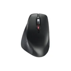 Cherry STREAM COMFORT Wireless Mouse - Right-Hand Ergonomic, 4000 DPI, 2.4 GHz Nano Receiver - Black/Grey