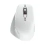 CHERRY Stream Mouse Comfort - Wireless Ergonomic Right-Hand - White/Grey, 4000 DPI, AA Battery