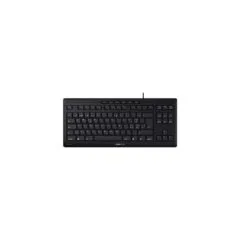 CHERRY TAS STREAM KEYBOARD TKL - Black, CH-Layout, Wired