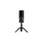 CHERRY UM 3.0 USB Table Microphone - Cardioid, 24-bit/96 kHz - Black