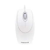 Cherry WheelMouse M-5400-0 - Wired Optical Ambidextrous Mouse, 1000 DPI, White-Gray