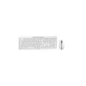 Cherry Wireless Keyboard & Mouse Combo - JD-8560DE-0 - Rechargeable Grey, German QWERTZ Full-size Keyboard & 2400 DPI Mouse