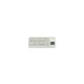 CHERRY XS Touchpad - G84-5500LUMDE-0 - Wired USB, Full-size (100%), German QWERTZ, Grey