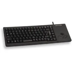 CHERRY XS Trackball Keyboard - G84-5400LUMDE-2 - Full-size (100%), Wired USB, QWERTZ German, Black