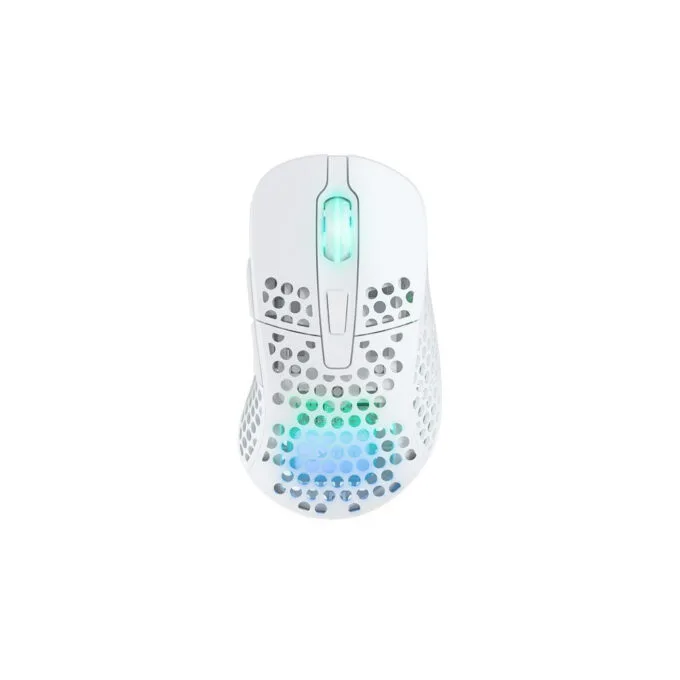 Cherry Xtrfy M4 - RGB Wireless Gaming Mouse (White) - 2.4GHz RF + USB-C, 19,000 DPI — image 1