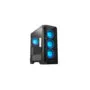 Chieftec APEX GA-01B-TG-OP - E-ATX Mid Tower Case, Black, Tempered Glass, 4x120mm ARGB Fans