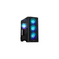Chieftec APEX LUMO Mesh Mid-Tower - GA-01B-L-OP - Black, E-ATX/ATX Support, 4x140mm RGB, USB-C