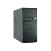 Chieftec CG-04B-OP - Mid Tower PC Case, Black, ATX/mATX/Mini-ITX, 380mm GPU, 140mm CPU Cooler