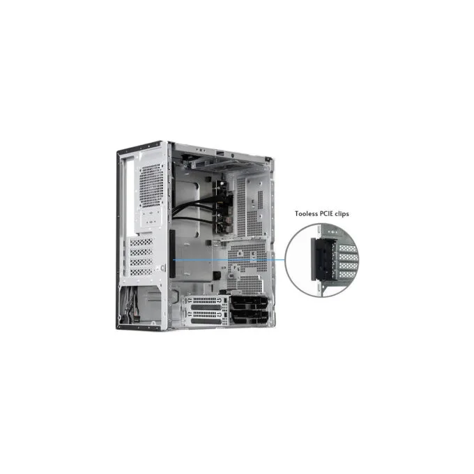 Chieftec UNI BS-20B-OP Black Mini Tower mATX/ITX USB-C Gen2 — image 4