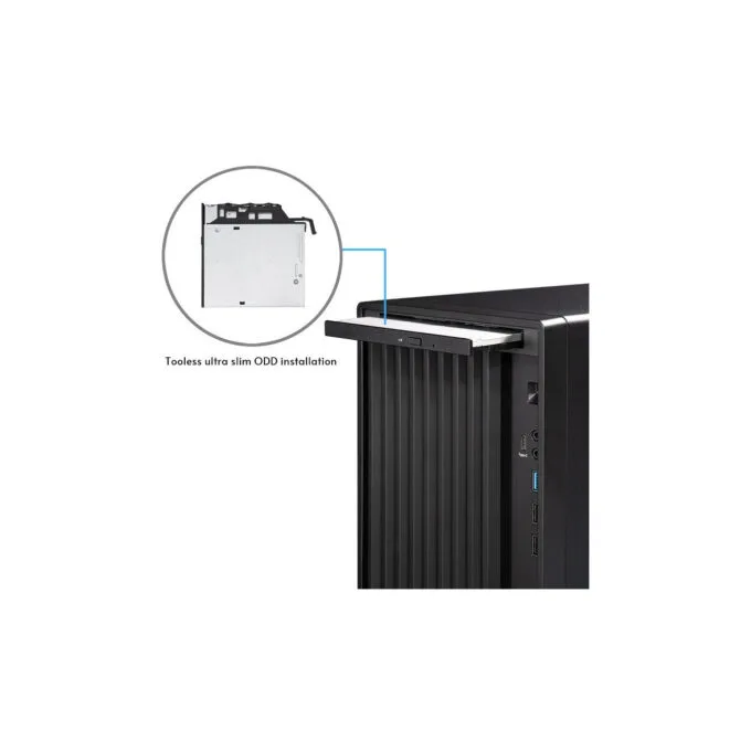 Chieftec UNI BS-20B-OP Black Mini Tower mATX/ITX USB-C Gen2 — image 9