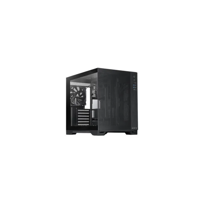 Chieftec Visio Air Mesh GM-30B-M-OP - Black mATX Cube Case, USB-C, 360mm Top Radiator, 410mm GPU, 175mm CPU Cooler — image 1
