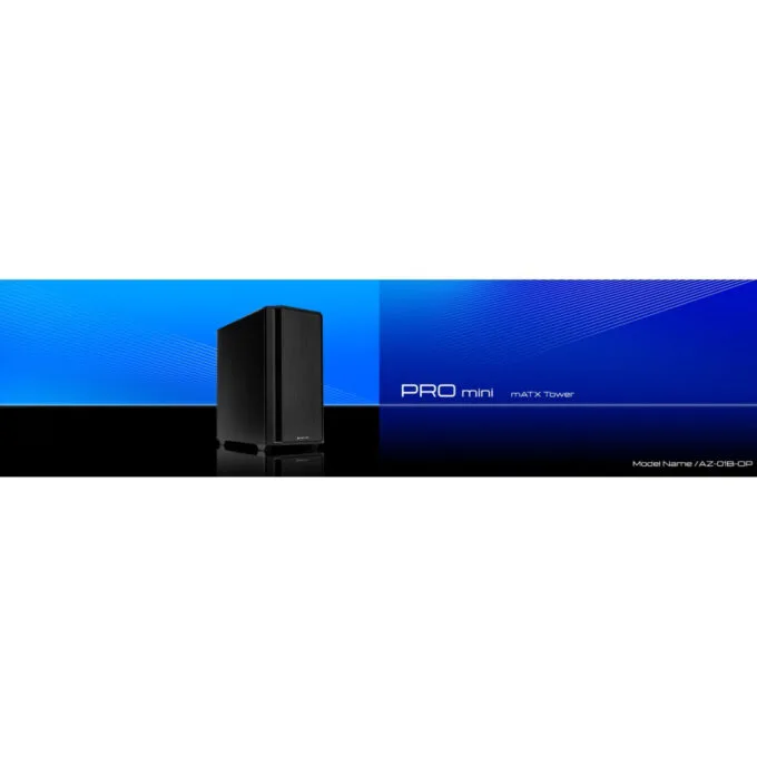 Chieftec Vita AZ-01B-OP PRO Mini mATX Tower Case Black USB-C 330mm GPU — image 5