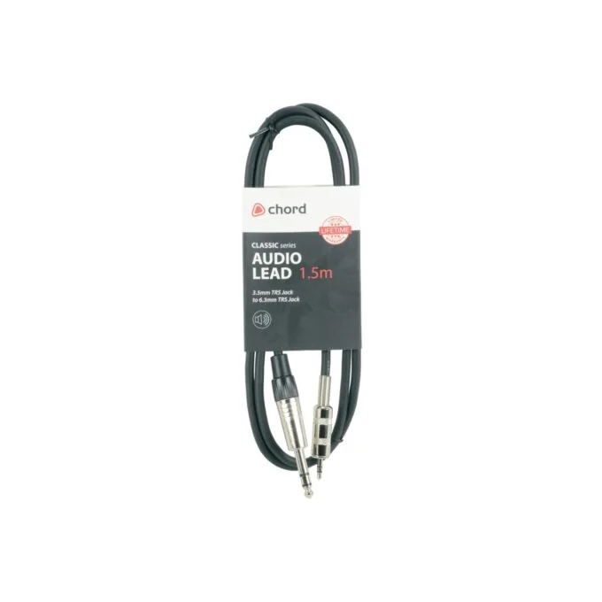 Chord Classic - 190.012UK - 6.3mm to 3.5mm 1.5m — image 2