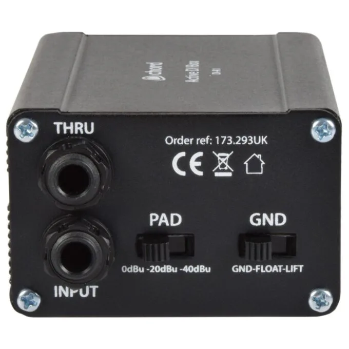 Chord DI-A1 Active Direct Injection Box - 173.293UK - Active Direct Injection Box — image 4