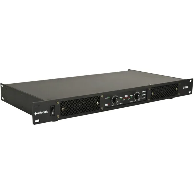 Citronic Class-D Power Amplifier - D1000 - 2x500W @4ohm 172.110UK — image 3