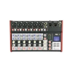 Citronic CSM-8 Mixer - 170.873UK - 8ch USB BT Play-Rec