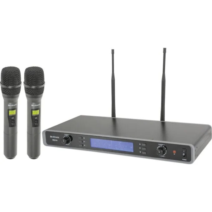 Citronic Dual Multi-UHF Handheld 171.970UK - RU210-H - 171.970UK — image 1