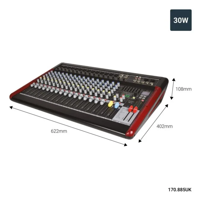 Citronic Live Mixer - CSX18 - 18 Channels USB BT DSP 170.885UK — image 4