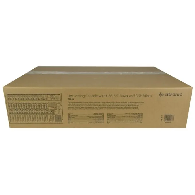 Citronic Live Mixer - CSX18 - 18 Channels USB BT DSP 170.885UK — image 8