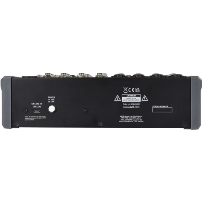 Citronic Mixer - CMB-10 - 10ch Mixer with DSP USB PC BT — image 4