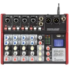 Citronic Mixer - CSM-6 - 6ch USB BT Play-Rec 170.872UK