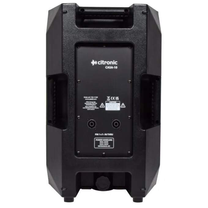 Citronic Passive 10' Full Range Speaker 200W 178.111UK - CASA-10 - Passive — image 4